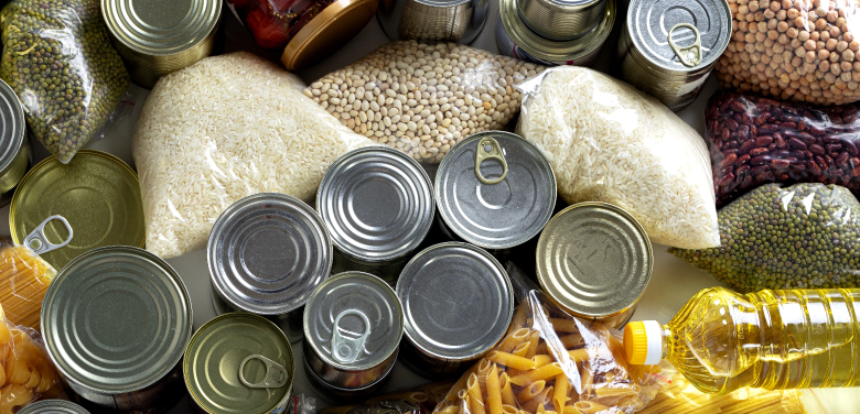 Banner doação de alimentos